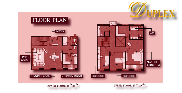 Duplex Floor Plan
